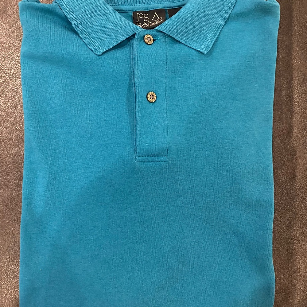Jos. A. Bank Men's Teal Polo Shirt